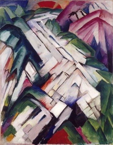 Franz Marc Gebirge